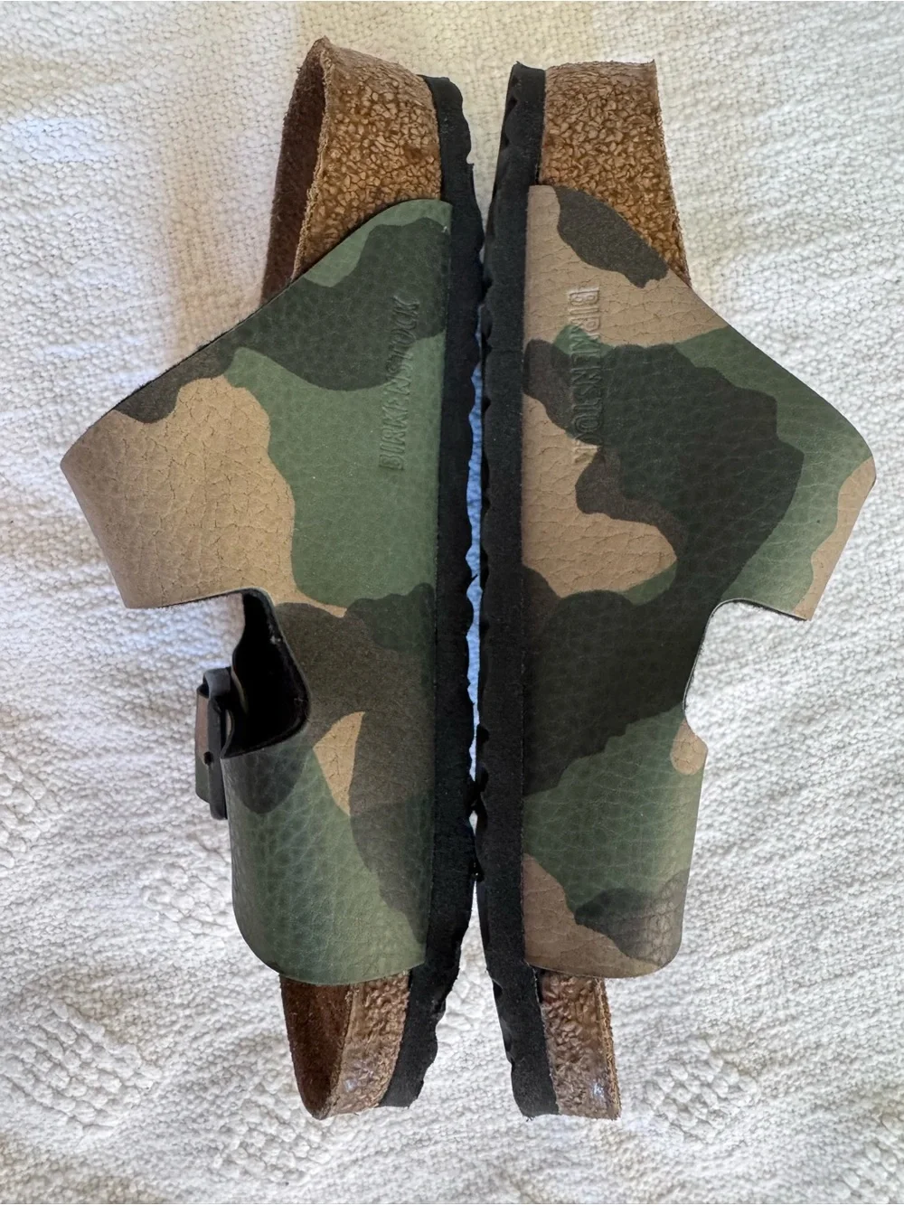 New w/o Box Birkenstock Arizona Kids Desert Soil Khaki (1017374) Narrow